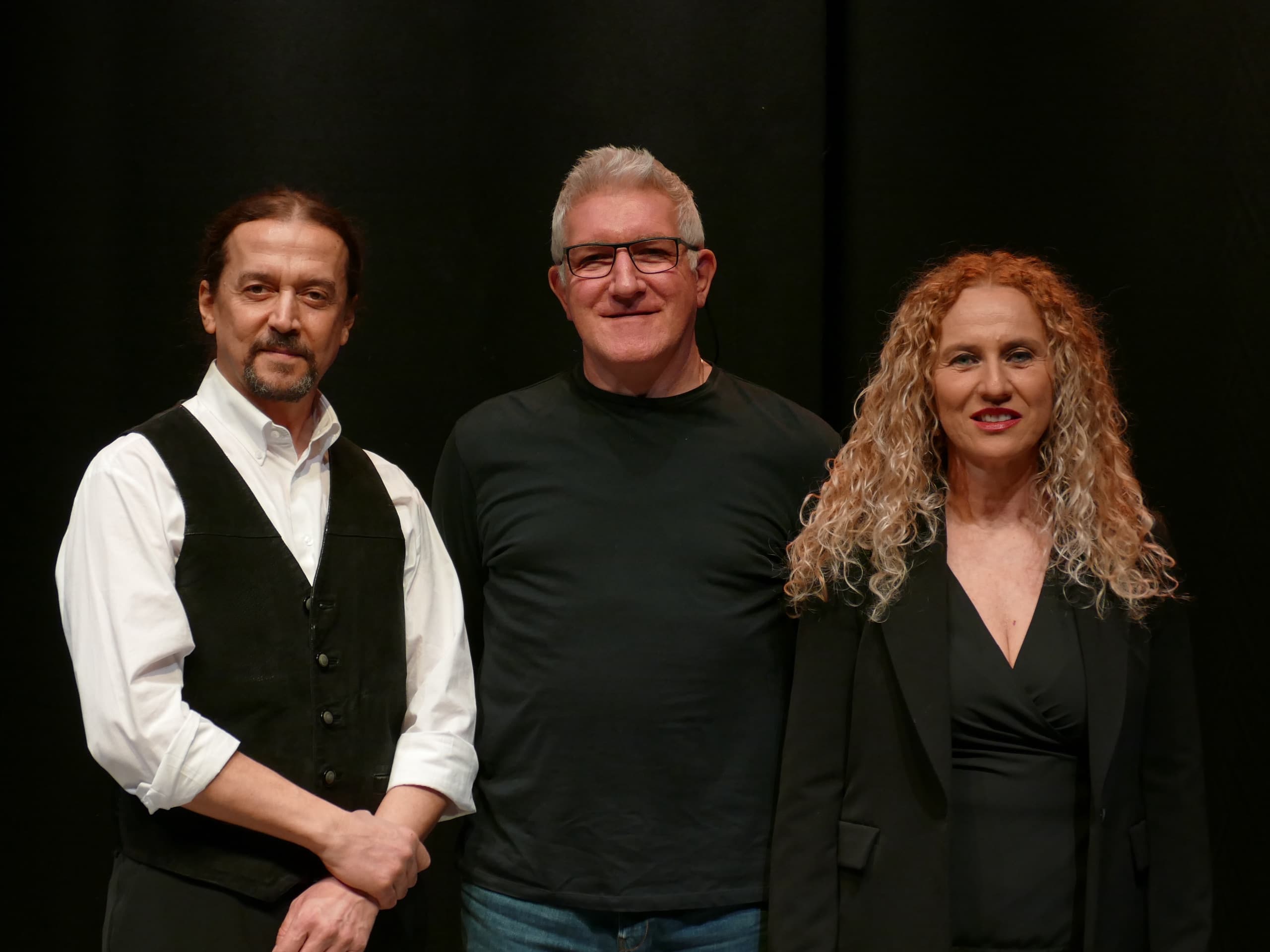 Gianni Binelli, Ovidio Bigi e Maria Antonietta Centoducati